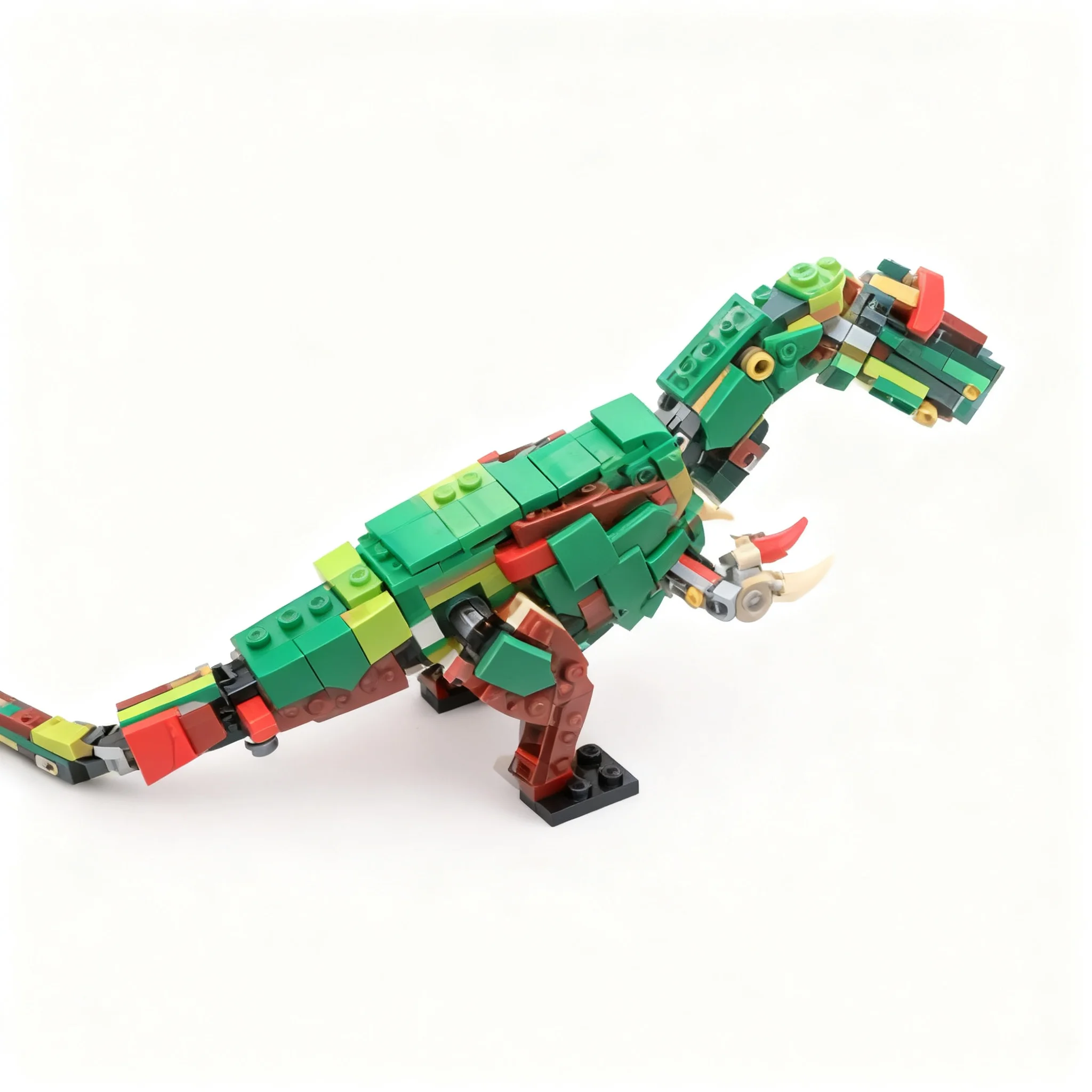 355 деталей MOC Creator Creator 3-в-1: Алоцератопс, Анакс, Коннер. Точная модель из строительных блоков. Рождественский подарок для сборки. (art.: 3920dd0cee4ea) - 3920dd0cee4ea