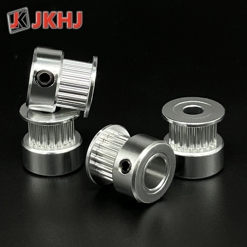 3D Printer Accessories GT2 Synchro Wheel 20Tooth Bore 5-8mm 2GT Teeth Timing Gear Alumium 6mm Synchronous Belt Pulley DIY Parts