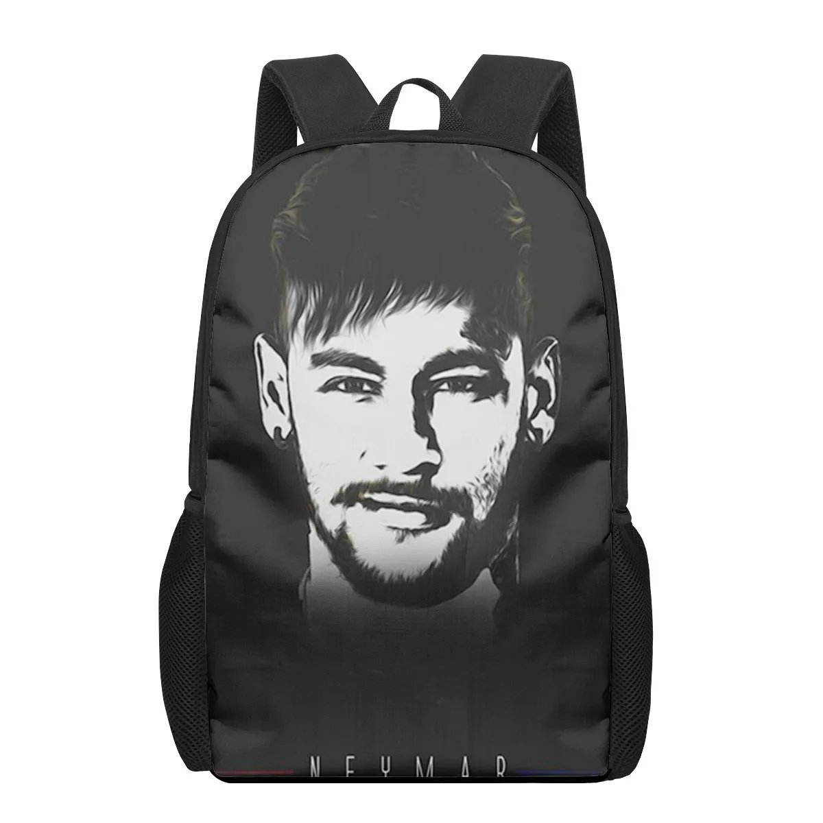 HOMDOW Football-star-Neymar School Bags For Boys Girls 3D Print School Backpacks Kids Bag Kindergarten Backpack Child Bookbag