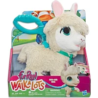 furreal walkalots big wags llama alpaca interactive pet toy stuffed animals toy for girls kawaii electronic plush toys christmas