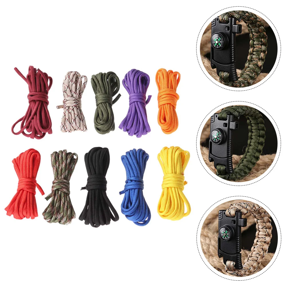 

Rope Paracord Umbrella Cord Tent Sturdy Polyester Portable Cuttable Professional Convenient Resistantaccessories Diy Function