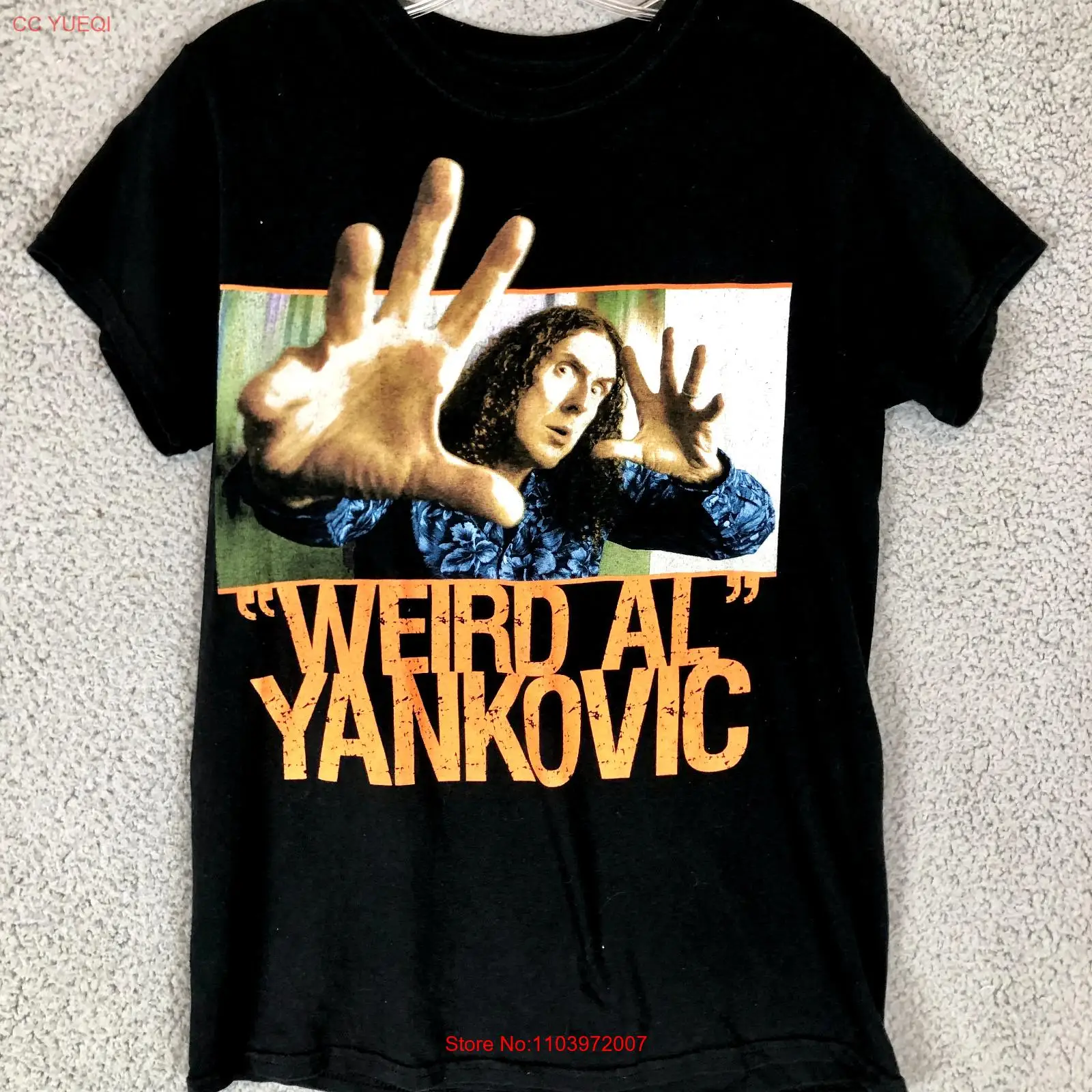 Футболка Weird Al Yankovic Self Indulgent Vanity Band Tour 2017 хлопок