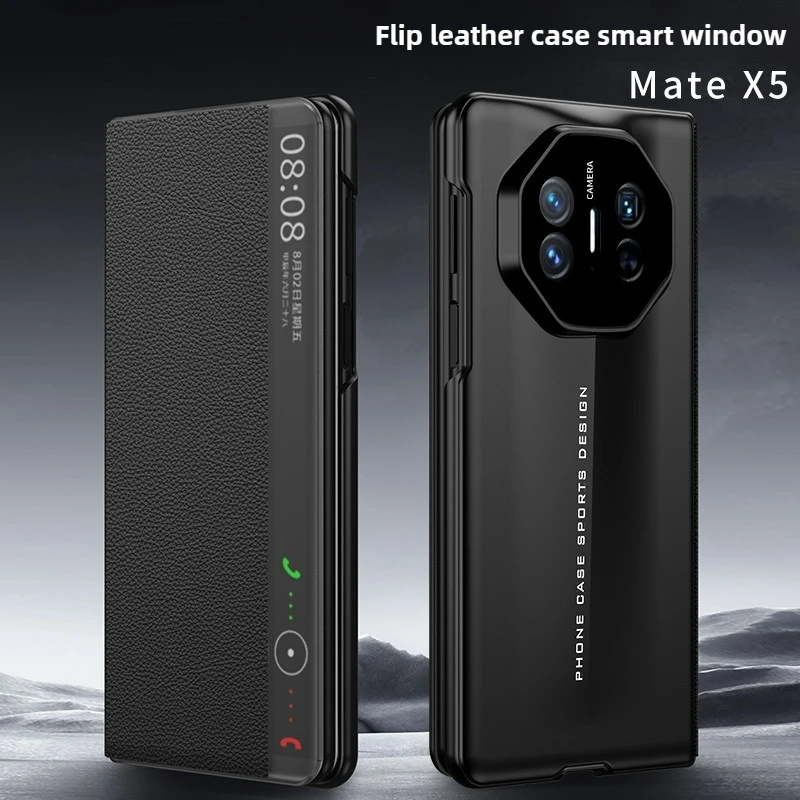 Роскошный высококачественный матовый кожаный чехол с откидной крышкой для Huawei