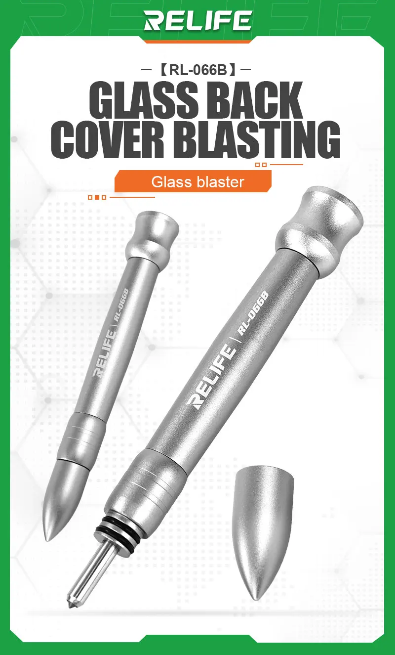 Relife RL-066B ручка для пескоструйной обработки стеклянной задней крышки IP HW P/Mate