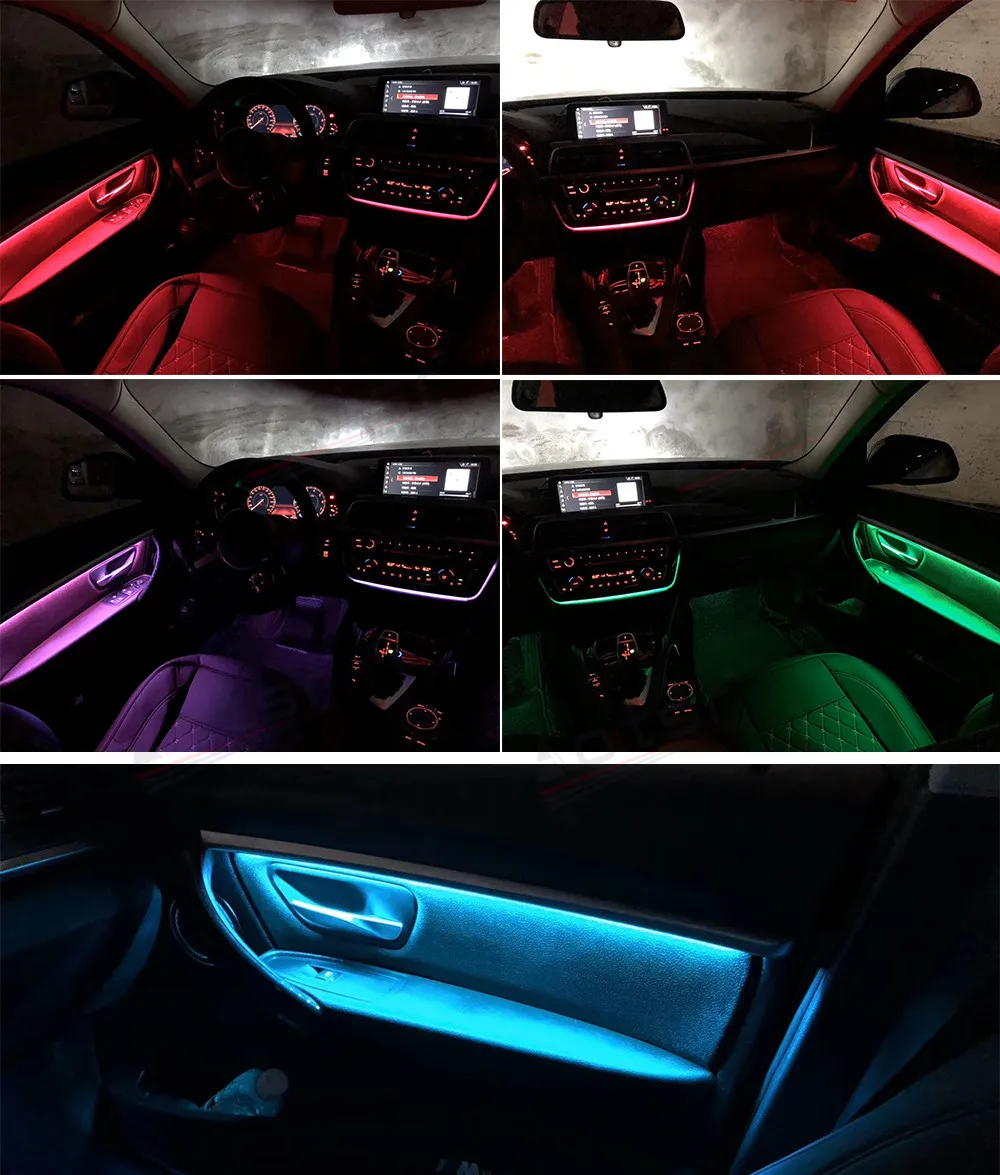 

Ambient Light For BMW 3 Series GT 2014-2019 LCD instrument panel screen controls door and luminous horn cover