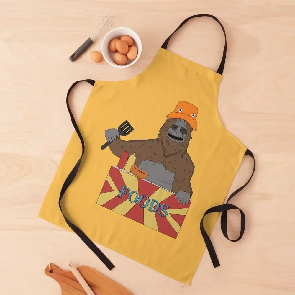 Big Jeg show приготовление хот-догов еды сэндвич-грузовик забавная милая оранжевая