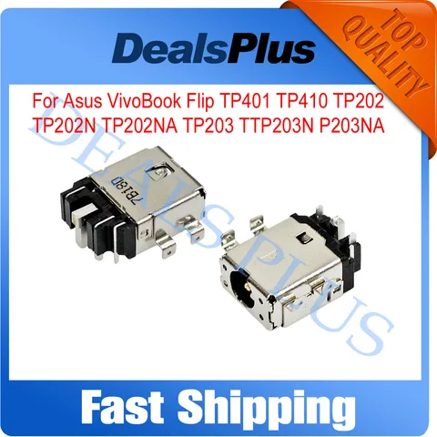 Разъем питания постоянного тока для Asus VivoBook Flip TP401 TP410 TP202 TP202NA TP203 TP203N, 1 шт.