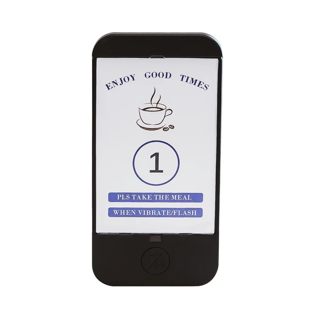 Беспроводная система пейджера для ресторана гостевой клиент вызов официанта