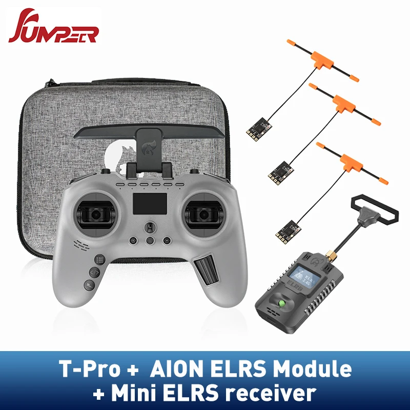 Jumper T-Pro Tpro JP4IN1 ELRS ExpressLRS Радиоуправление зал Gimbals дроны самолет многопротокольный