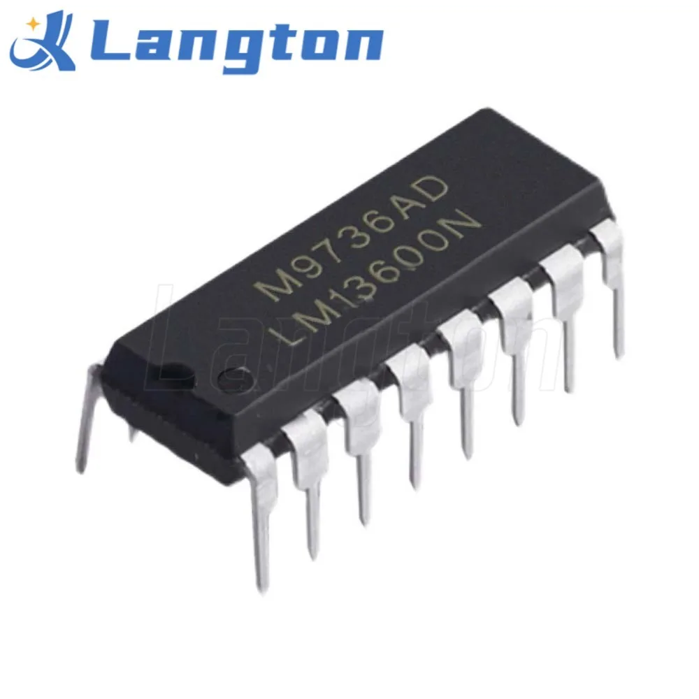 

5 шт., усилитель LM13600AN LM13600N LM13600 DIP-16