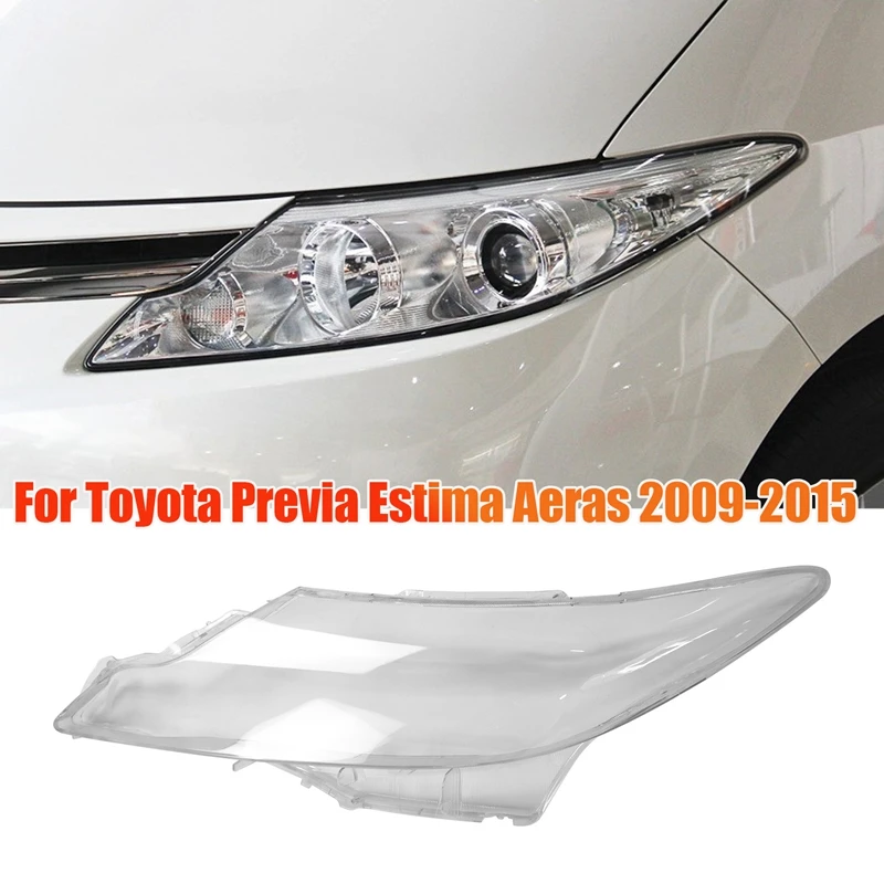 Крышка передней фары корпус объектива для Toyota Previa/Estima Aeras 2009-2015 прозрачный абажур