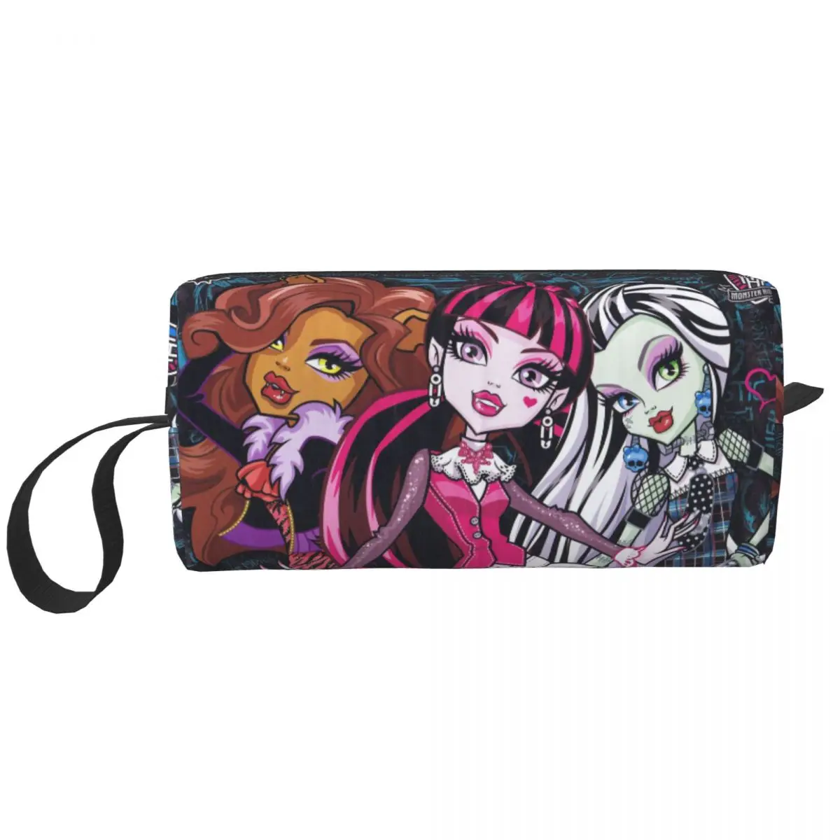 

Милые косметички для девочек, косметичка Monster High, стильная уличная сумка для фотографий