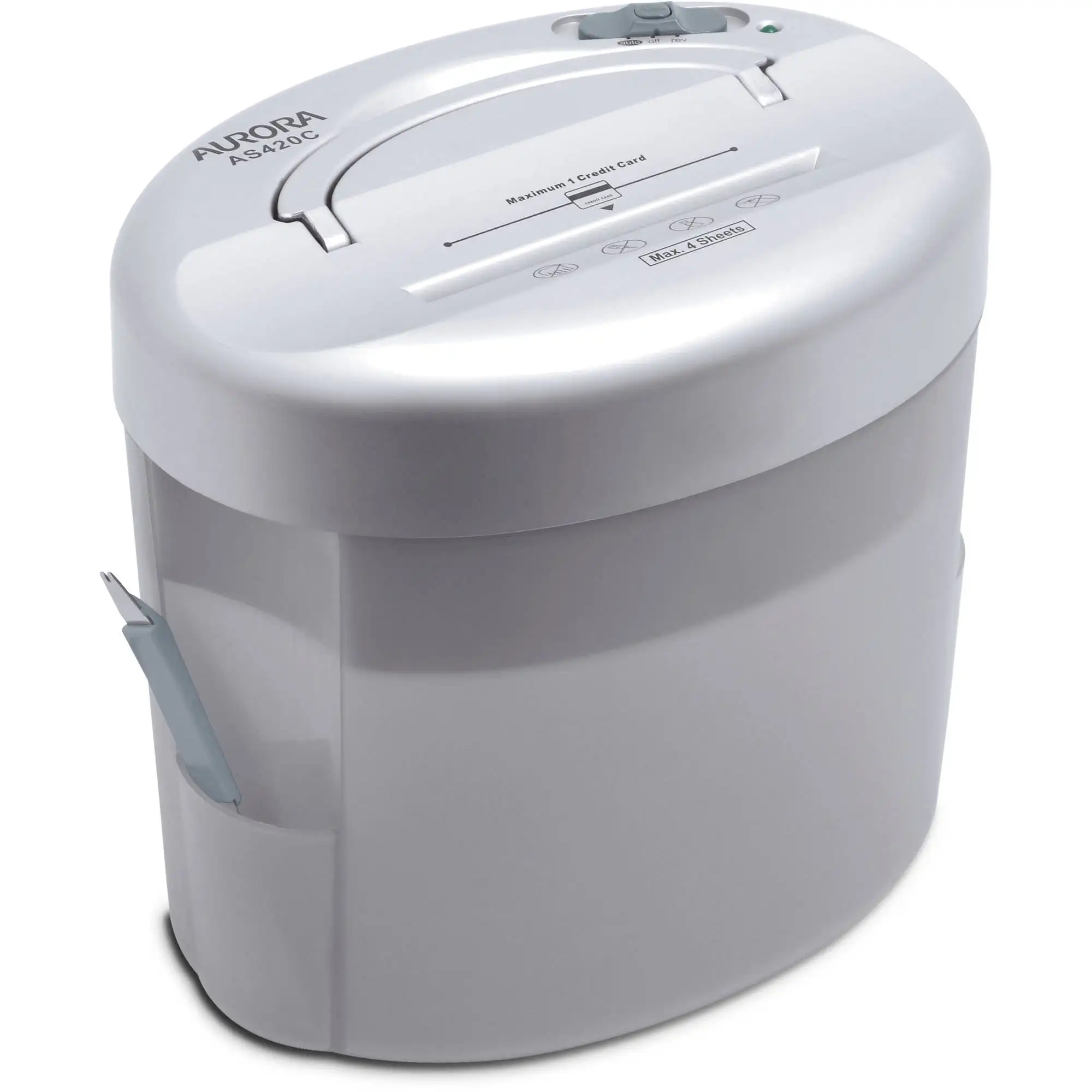 

AS420C 4-Folded Sheet -Cut Desktop Paper and Credit Card Shredder