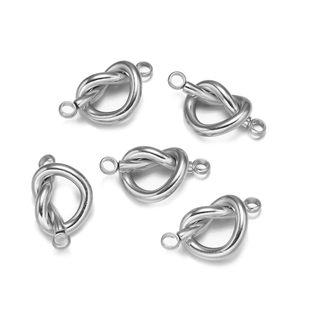 2 шт./партия подвески из нержавеющей стали в форме сердца