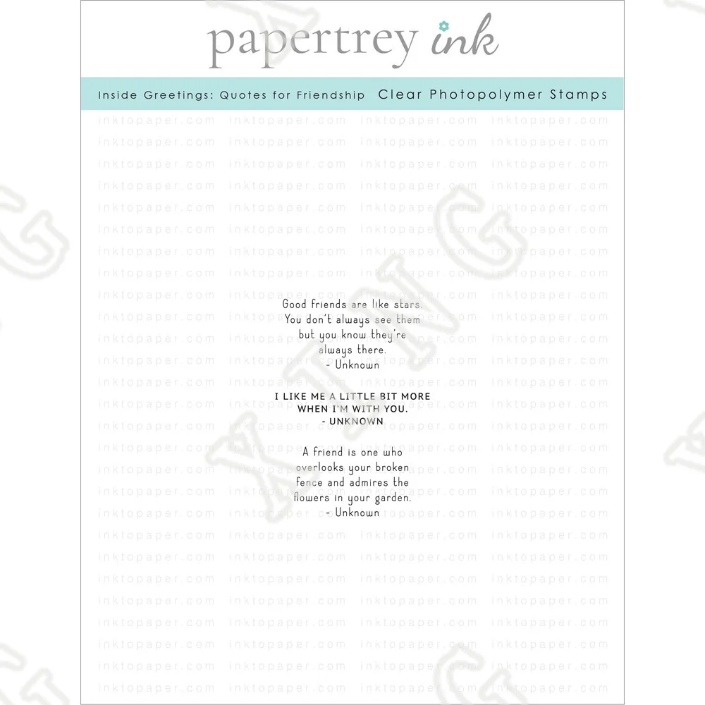 

2022 Inside Greetings Quotes for Friendship Clear Stamps Diy Scrapbook Craft Knife Blade Punch Molds Decorate Embossing Stencils