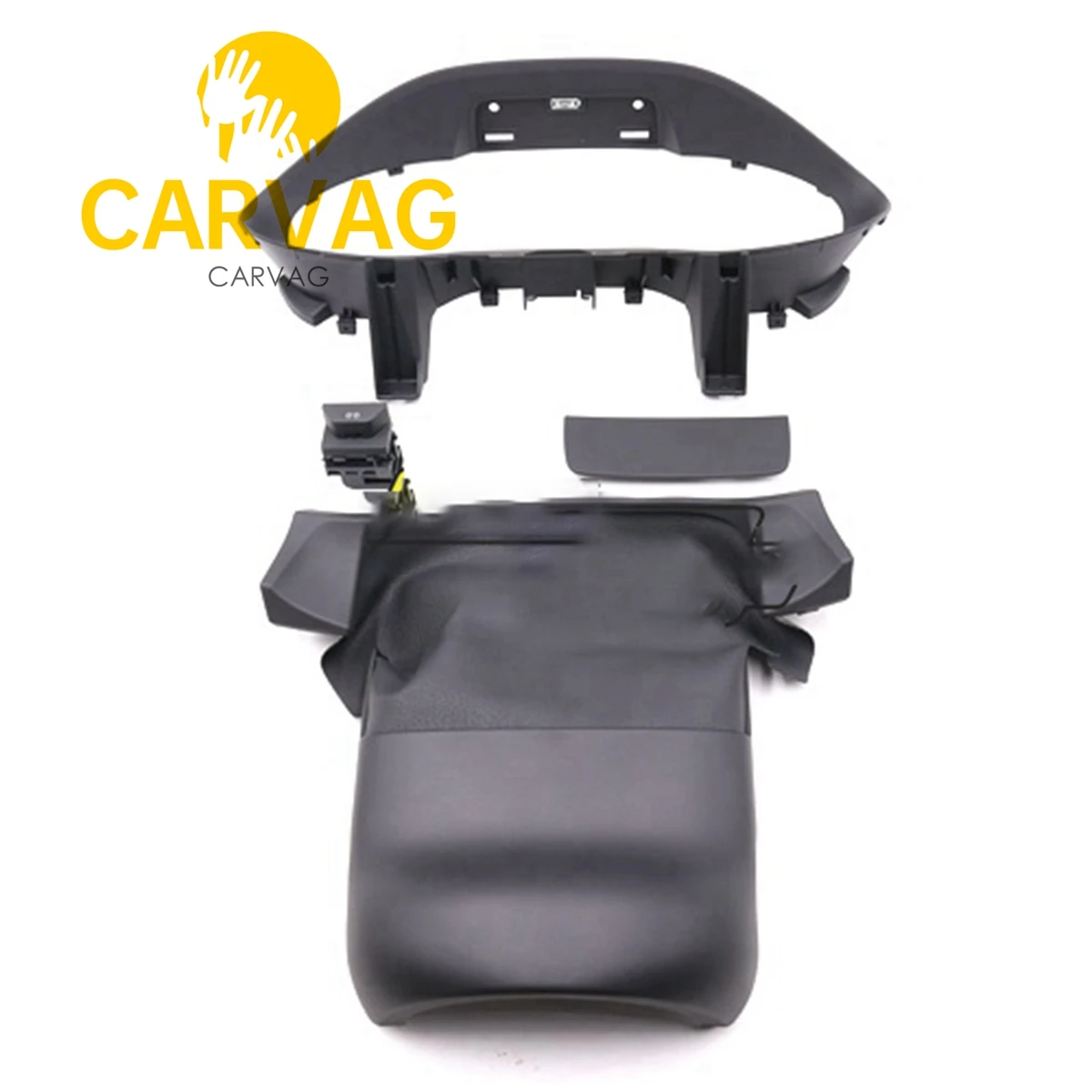 Для Audi Q2 81A жидкокристаллический виртуальный кластер VC рамка ЖК-дисплей комплект