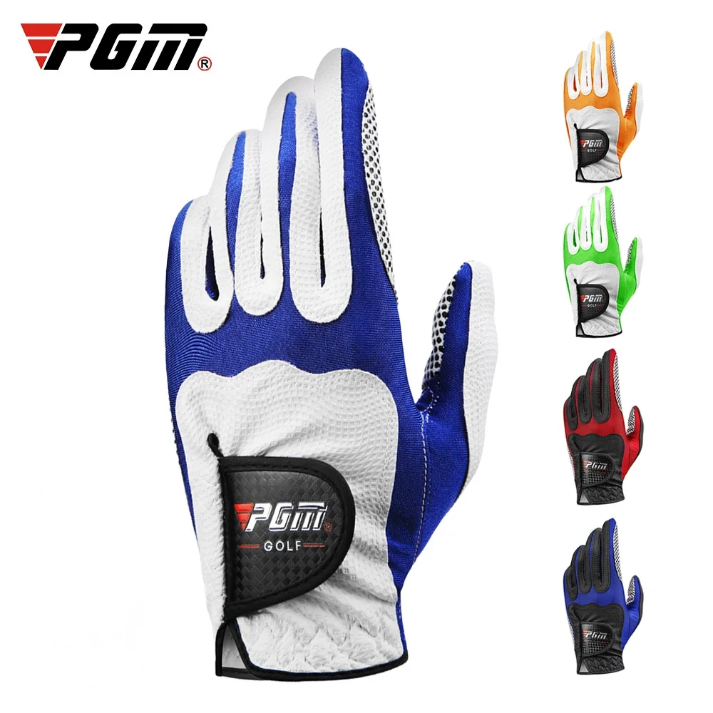 PGM Professional Men Golf Gloves Outdoor Sport Training Clubs Gloves Non-slip Wearable Grip Fits Well 1 pcs ST016