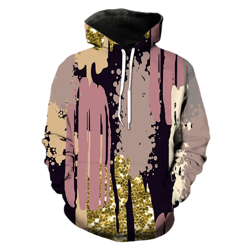 

Ink Paint Pattern Fashion Style 3D Printed Hoodies Unisex Pullovers Hoodie Casual Sweatshirts Street Top Tracksuit