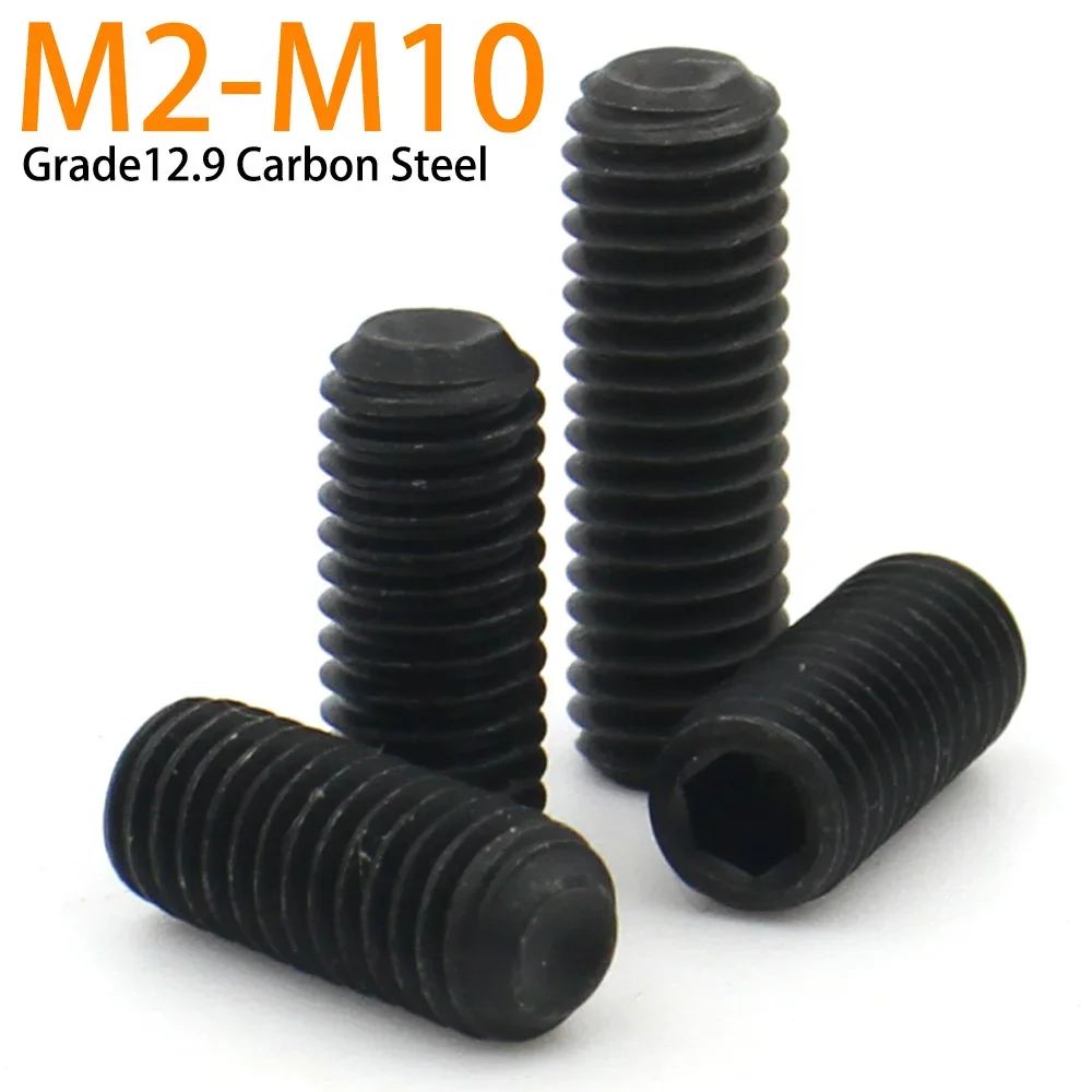 

Набор установочных винтов Zimir углеродистая сталь M2-M10 класс 12.9
