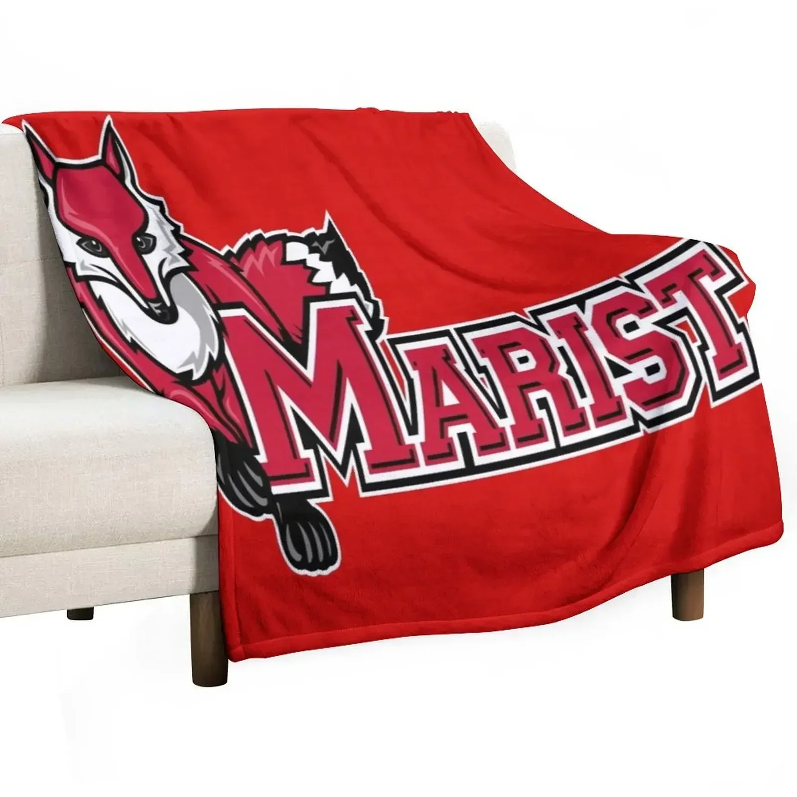 Одеяло Marist_Red_Foxes Роскошные декоративные милые плед-одеяла
