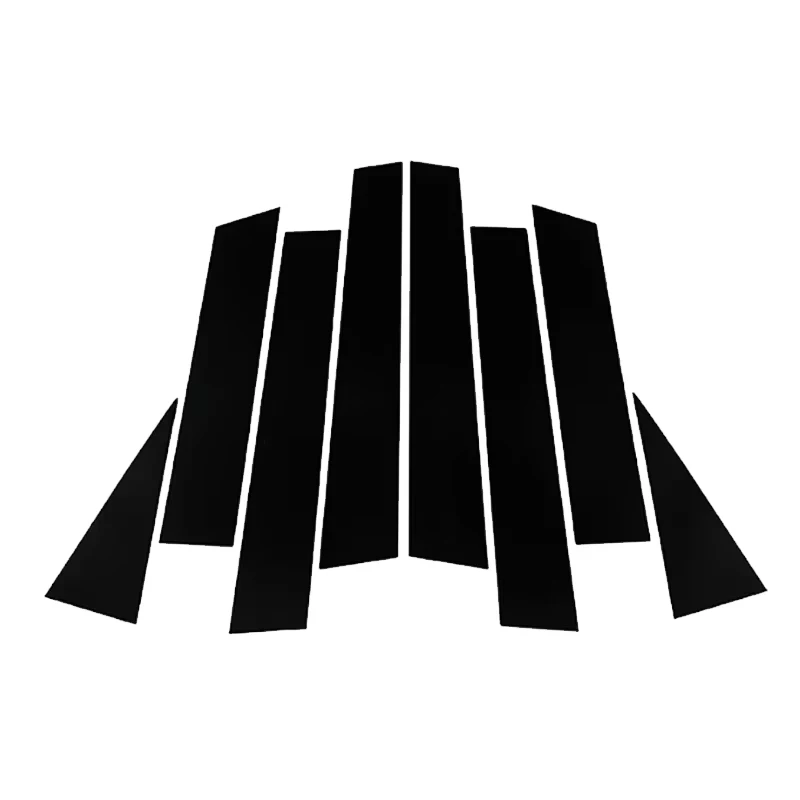 

Декоративная стойка для автомобиля, аксессуары для Honda CR-V 6 RS ZC8 e:PHEV Breeze 2023 2024 2025 8 шт., яркая черная наклейка, автомобильный инструмент