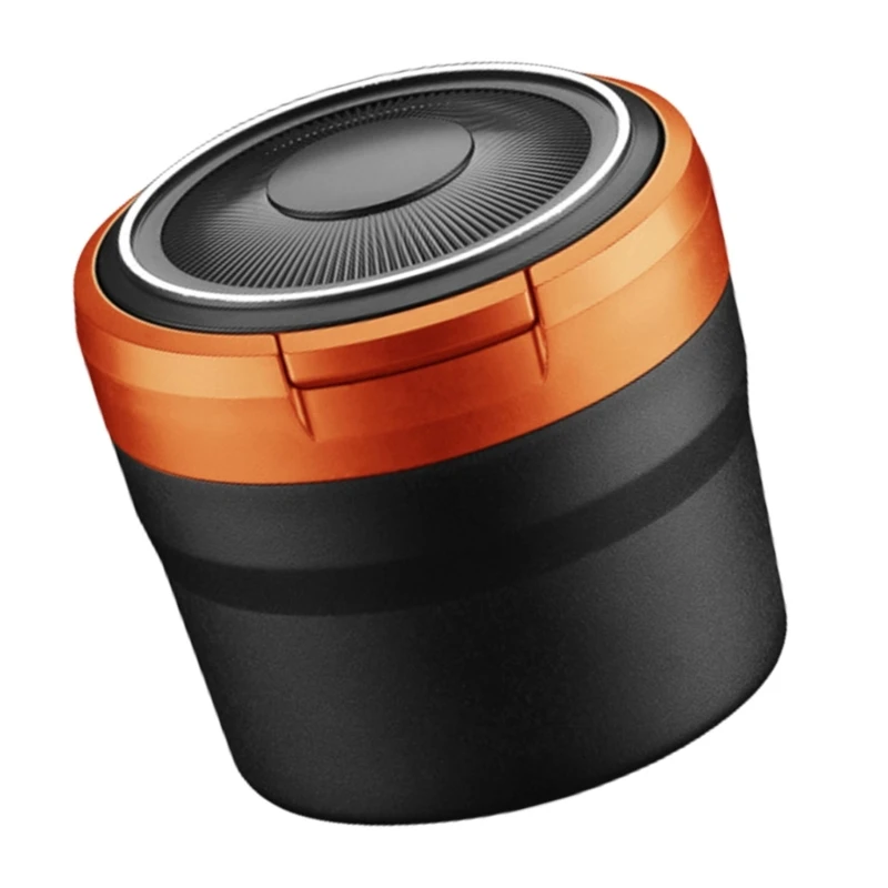 Автомобильная пепельница без дыма со светодиодной автомобильной пепельницей из