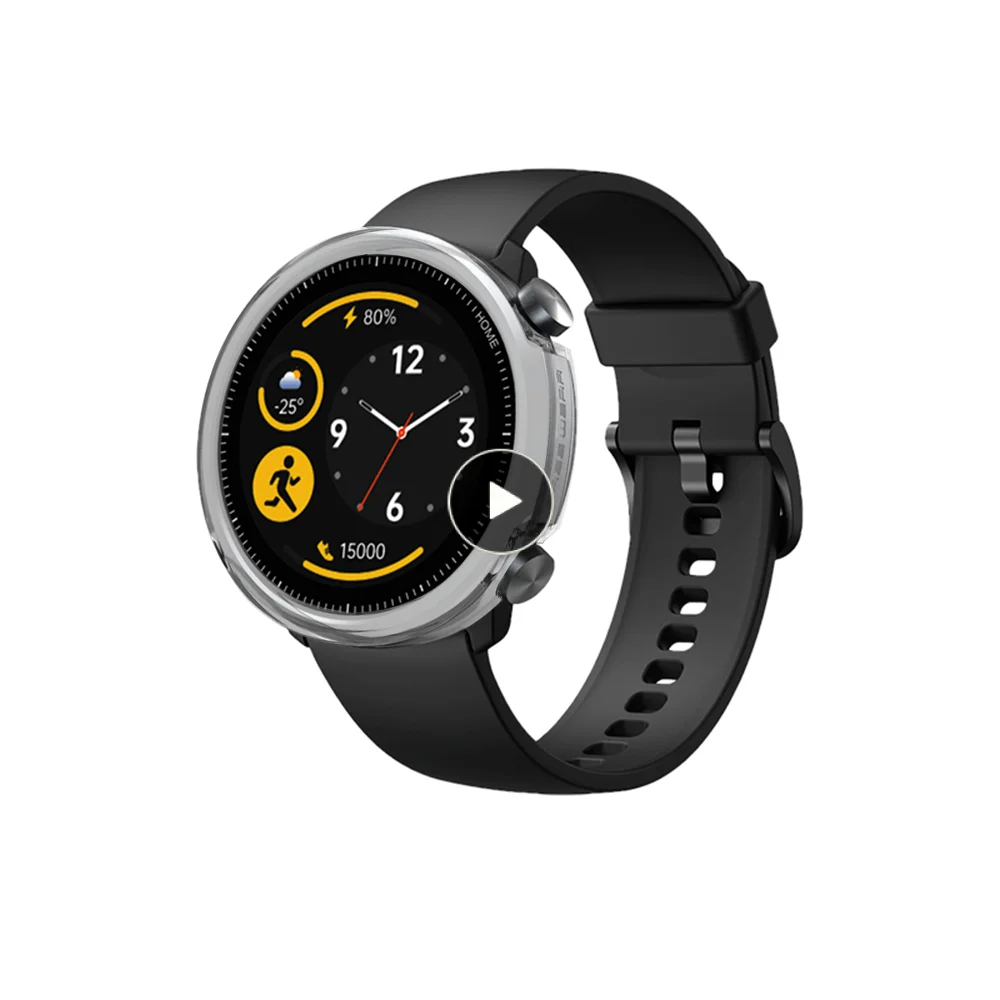 

Pc Protective Case Cover Portable Precise Hole Cutouts Screen Protector Convenient Bumper Screen Protective Film Fit Durable