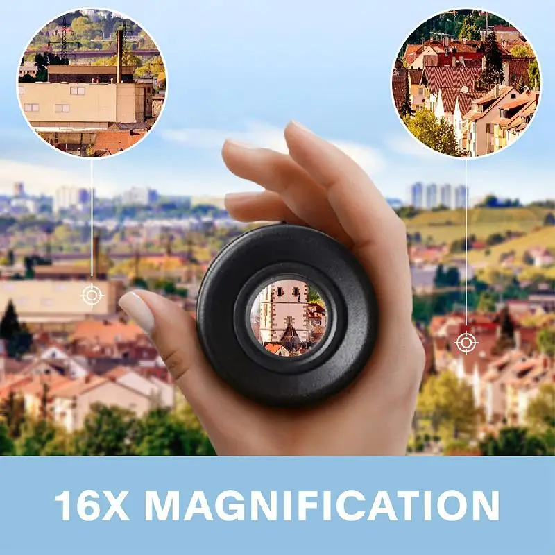 NEW 40X60 HD Powerful 9500M Telescope Optics BAK4 Night Vision Monocular Portable High Power For Hunting Bird Watching | Инструменты