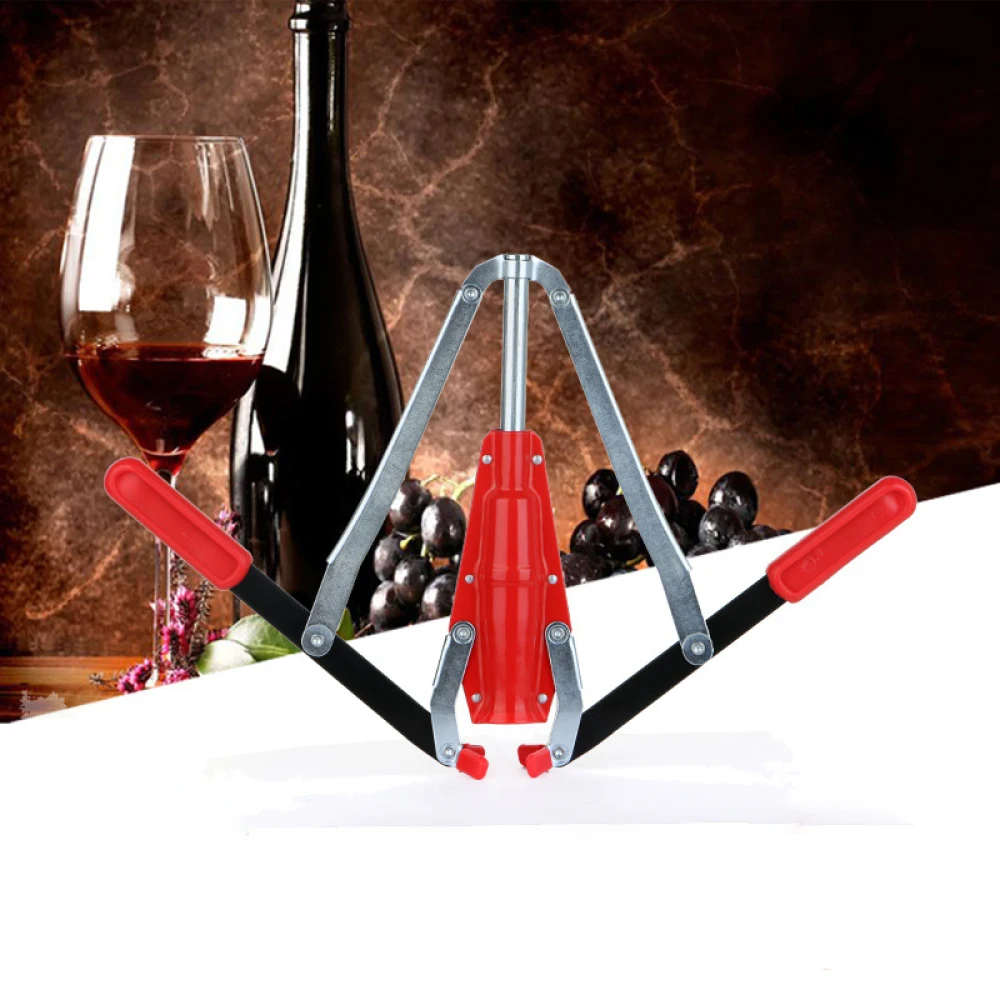 

Двухрычажный ручной штопор, ручной Металлический Штопор для вина с 2 ручками, штопор для домашнего приготовления вина, Принадлежности для бара, 1 шт.