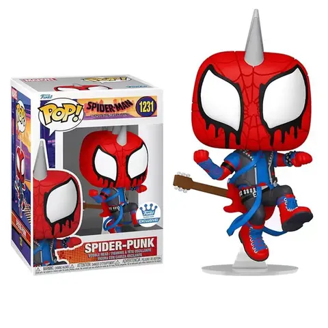 Funko POP Movies #1267 Человек-паук 2099 Виниловая фигурка куклы #1231 Человек-паук панк экшн-игрушки модели игрушки подарки для детей