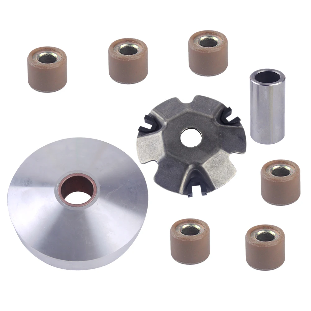 

Комплект мотоциклетного сцепления, вариатор, колесо ведущего колеса, подходит для двигателя QMB139, квадроцикла, скутера, мопеда, 50 куб. См, 4 та...