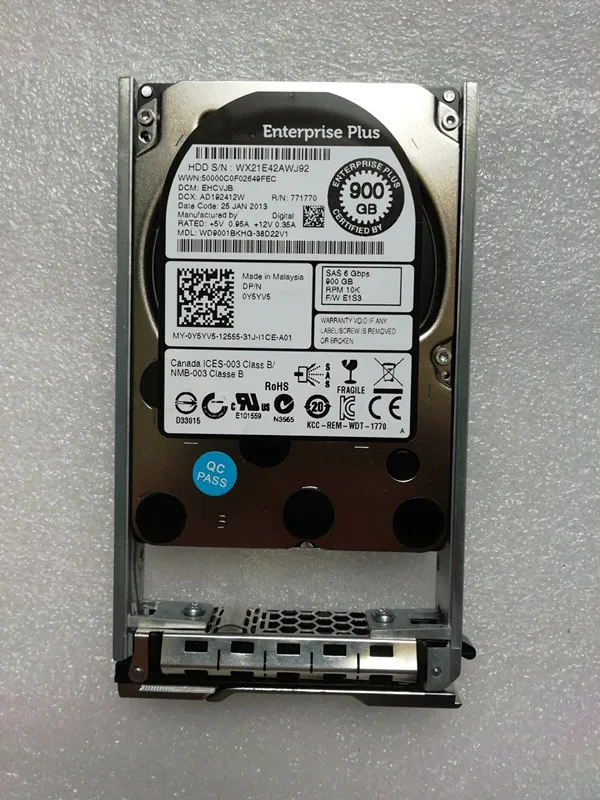 PS6100E WD9001BKHG 0Y5YV5 900G 10K SAS hdd