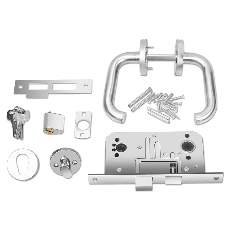 304 дюйма универсальный замок из нержавеющей стали полный комплект ручка для