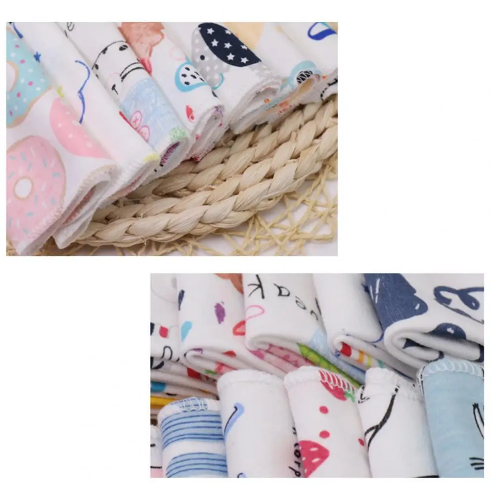 

6Pcs Special Baby Towel Tear-resistant Practical Baby Bath Towel Sensitive Skin Hand Towel