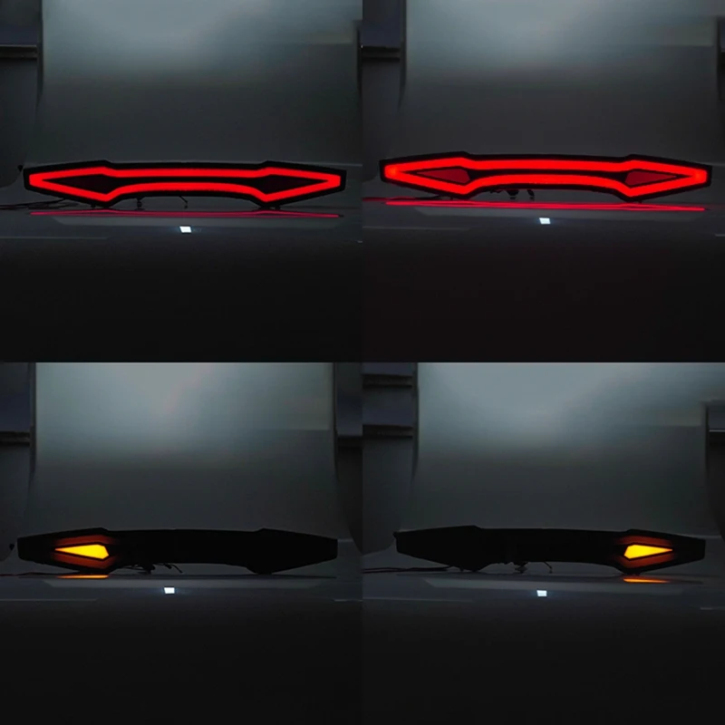 Задний фонарь для Honda GL1800 2012-2017 задний с золотым крылом аксессуары 32126-MCA-S400