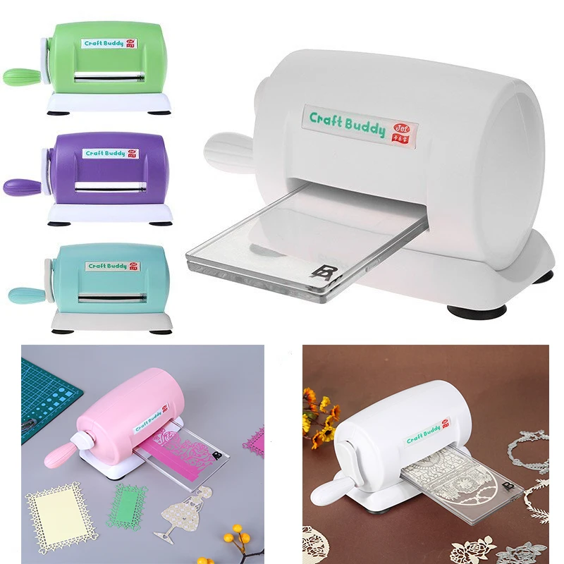 DIY Plastic Paper Cutting Embossing Machine Home DIY Scrapbooking Paper Cutter Die-Cut Machine Card Craft Die Cutting Machine