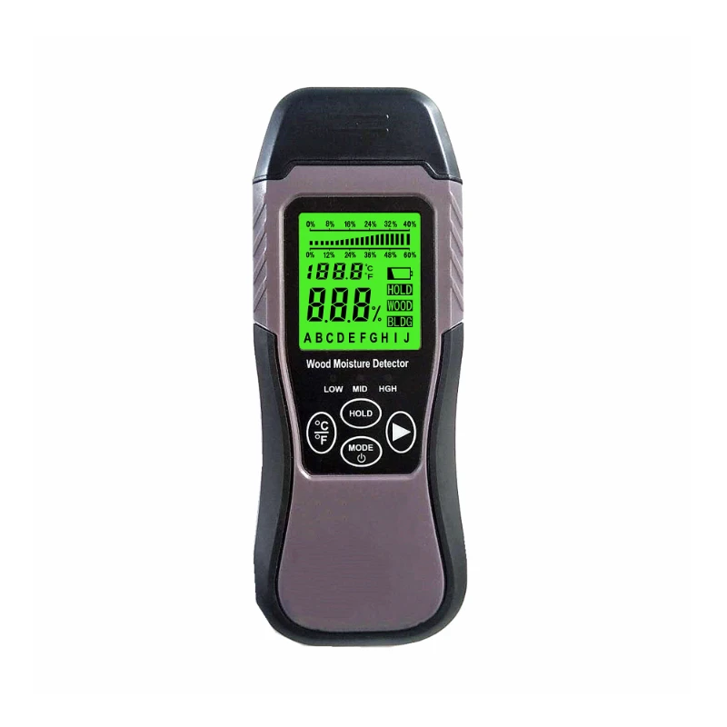 

Hot selling Digital Moisture Meter wood humidity meter moisture analyzer with 2 pins
