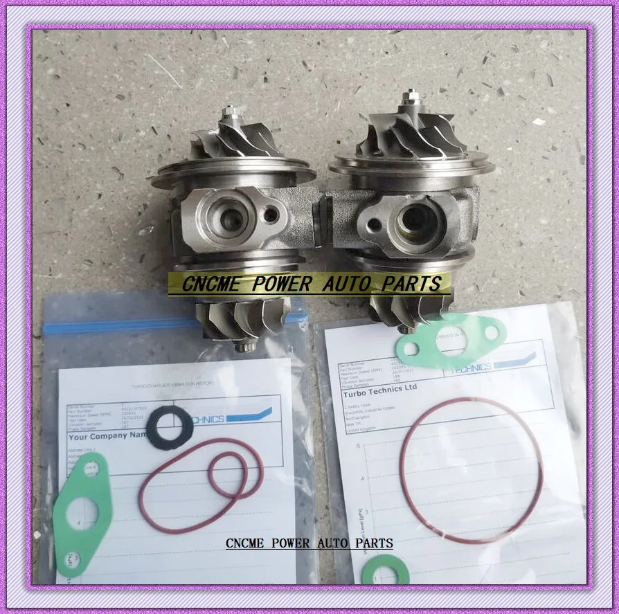 Фото Турбокомпрессор Twin Turbo (картридж CHRA) левый + правый TD03 49131-07030 49131-07041 49131-07040 для BMW 335i E90 E91 E92 E93 N54B30 06-10 №5