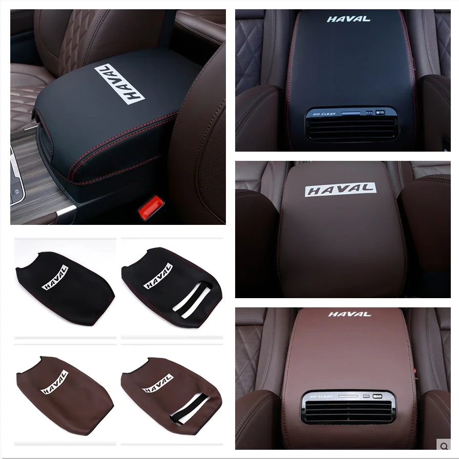 

For GWM Great Wall Haval H9 2017-2022 Accessories Armrest Storage Box Mats Cushion Cover Protector Central Storage Tray Containe