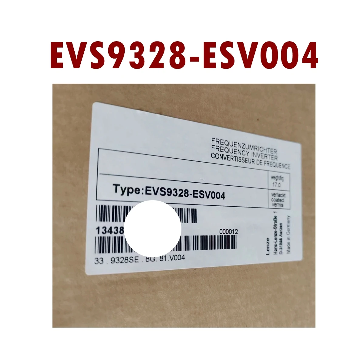 

NEW EVS9328-ESV004 In the warehouse ready for delivery