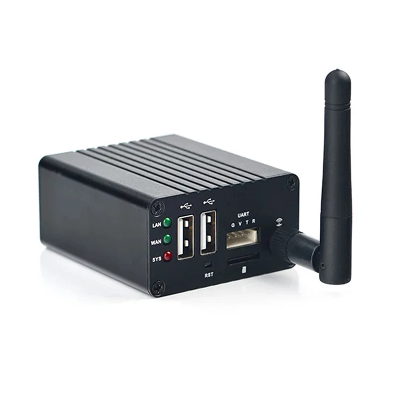 Для NanoPi R1 Allwinner H3 Quad-Core 4XCortex-A7 1GB RAM + 8GB EMMC Dual Network Port IOT Router поддерживает открытый