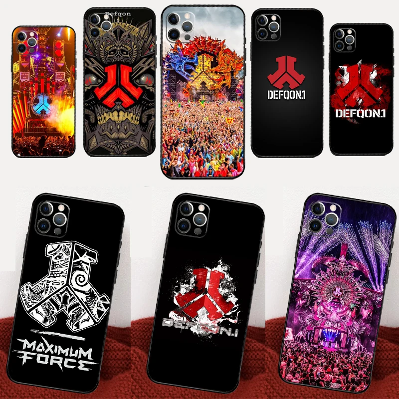 Чехол для телефона Defqon 1 с музыкальным фестивалем для iPhone 12 13 11 14 Pro Max Mini X XR XS Max 6S 7 8 Plus SE 2020 2022