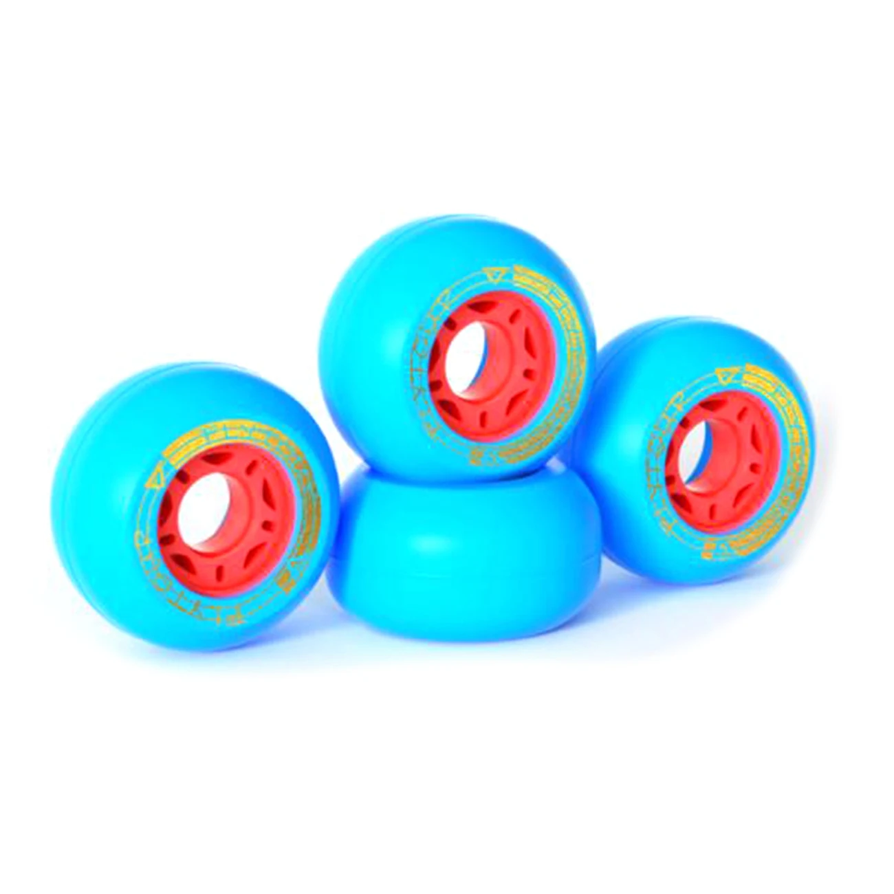 Freeline Roller Road Driftboard Maple Split Portable Skateboard 82A PU Drift Board Wheel Anti-Skid Blue