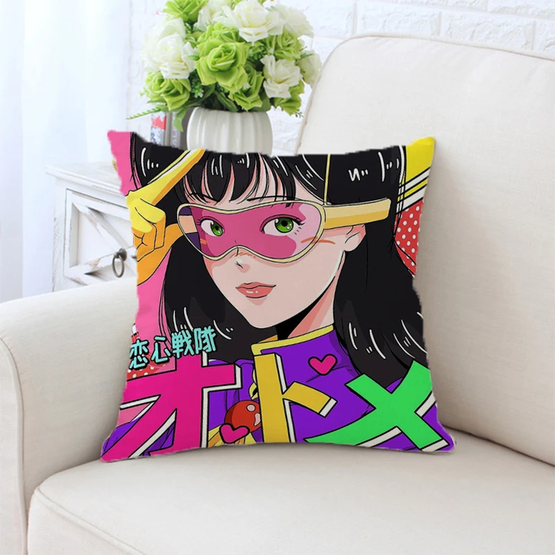 

Поп Девушки осенние наволочки для подушек декоративные подушки для дивана шелковые наволочки для подушек наволочки для сна для кровати наволочки для диванных подушек