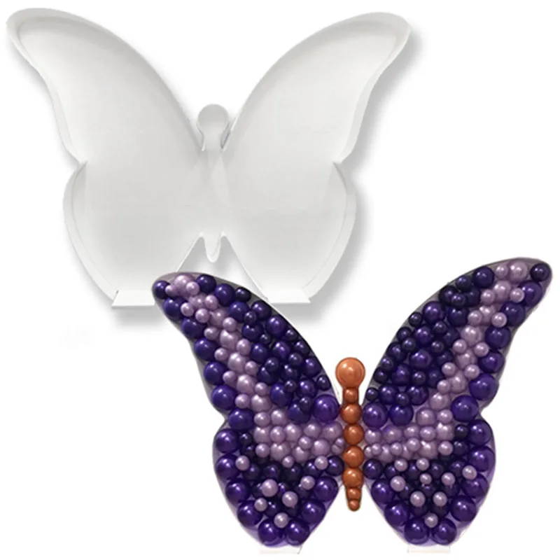 Воздушный шар-бабочка мозаика рамка для девочек украшения дня рождения