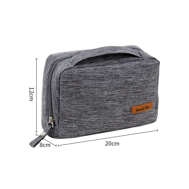 

2022 New Simple Digital Storage Bag Portable Travel Multi-function Hand-held Makeup and Toiletries Power Storage Bag
