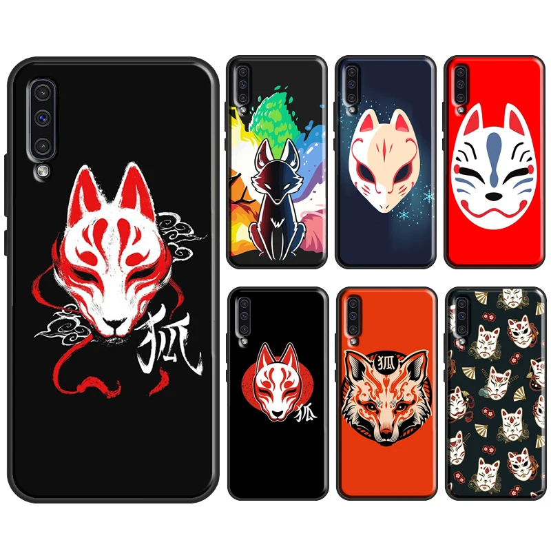 Чехол с японской китайской лисьей маской чехол для Samsung Galaxy A72 A52 A42 A32 A22 A12 A50 A70 A41 A51
