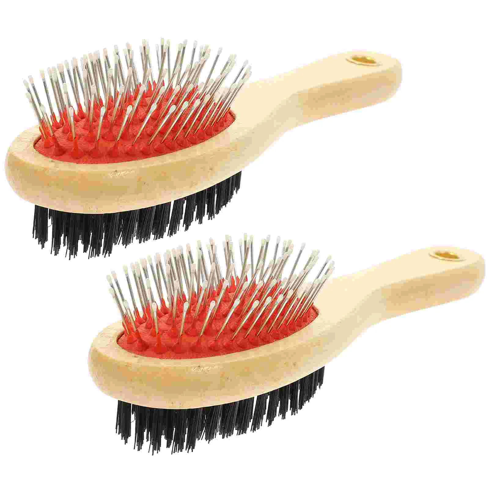 

2pcs Grooming Double Sides Cat Cat Grooming Brush Dog Brush Double Sides Brush for Dog Cleaning