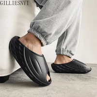 2022 new Summer Womens Slippers Couple Sandals Beach Slides Super Soft and Comfortable Platform Slippers for Men and Women