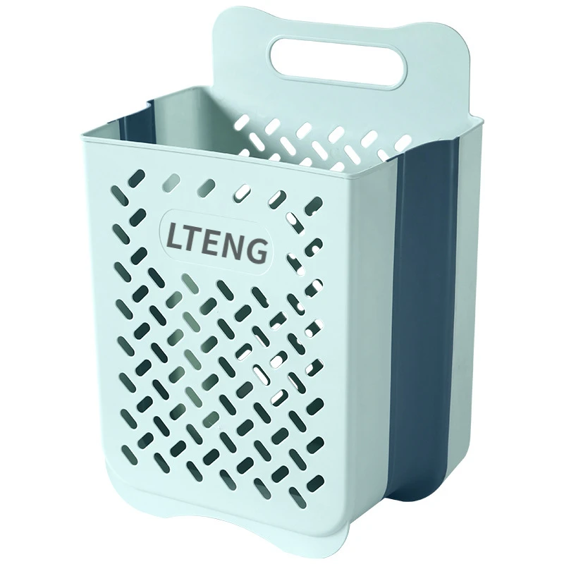 Складная корзина для белья LTENG для ванной комнаты, домашняя настенная подвесная корзина для грязного стирки, большая емкость для одежды